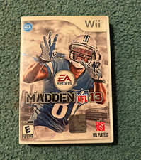 EA SPORTS Madden NFL 13 Nintendo Wii Game, E-Everyone, 2012, Football