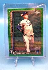2025 Topps Chrome - Cole Ragans #151 Green Wave Refractor /99