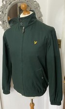 Men’s Lyle & Scott Harrington Jacket Size Medium - Dark Green - Good Con