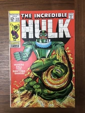 The Incredible Hulk #113 Marvel 1969 Light Subscription Crease Lee And Trimpe