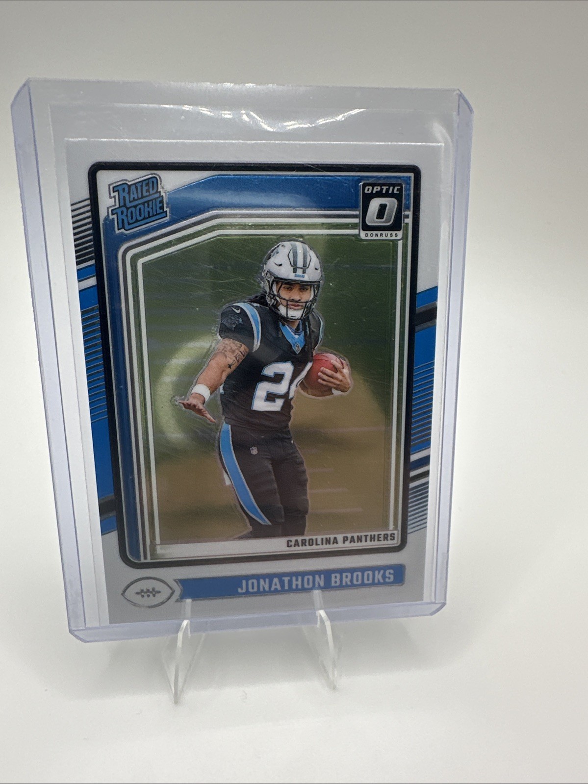 2024 Panini Donruss Optic - Rated Rookie Jonathon Brooks #258 (RC)