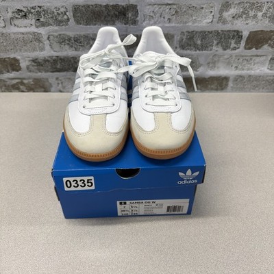 Adidas Samba OG White Halo Blue Gum Women's IE0877  Size 7