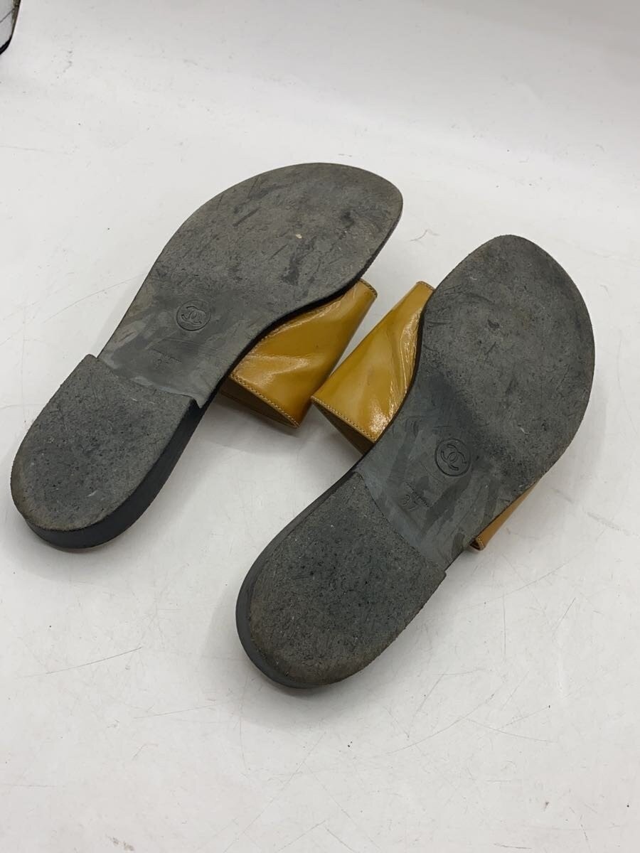 Chanel Mules Sandals Bicolor With Coco Mark Size 37 US About7 For Women thumbnail 23