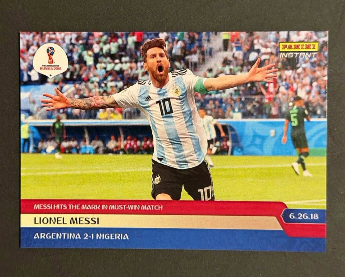 2018 Panini Instant World Cup - Lionel Messi #118 for sale | eBay