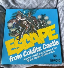 Vintage Escape From Colditz Castle Brettspiel...