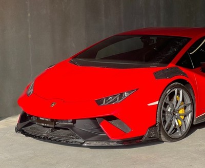 Performance CARBON Aero front splitter spoiler lip Huracan Performante