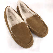 Koolaburra by UGG Lezly Women  s 10 Chestnut Suede Moccasin Slippers