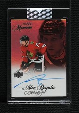 2020-21 Upper Deck Clear Cut NHL Memoirs Auto Alec Regula #M-RE Auto 1q2