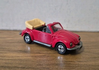 Tomy Tomica 1/60 N F20 VW Volkswagen 1303 S Käfer Cabrio Beetle leicht bespielt