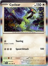 Cyclizar SV01: Scarlet & Violet Base Set 164/198 Holo Pokemon TCG LP
