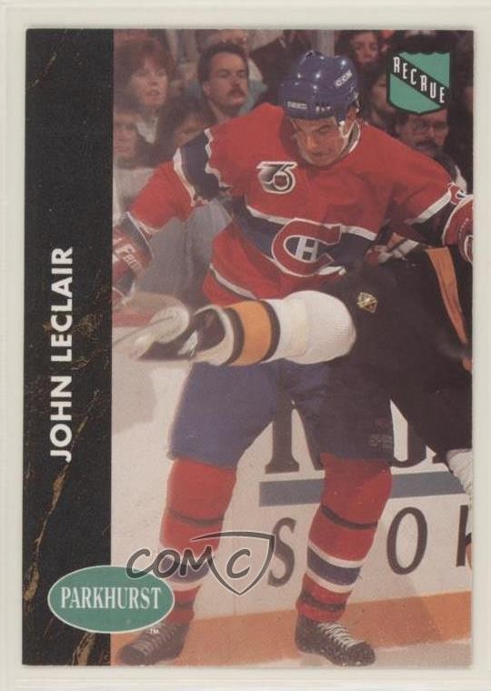 1991-92 Parkhurst French John LeClair #84 Rookie RC 0a4