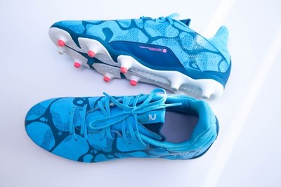 Decathlon KIPSTA Viralto Fußballschuhe UK 7 EU 41 blau geformte Stollen TOP