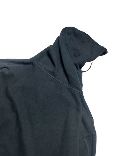 Vintage Y2K Fox Racing Zip Giacca Felpa con Cappuccio Moto X Fox Hoodie Grande Logo Nero Taglia L - Foto 7 di 11