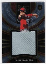 Griff McGarry 2023 Select PJS-GM Rookie Patch