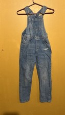 Youth Denim Overalls US 9-10Y Denim Jeans