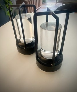 KIYAGI Wireless Lanterns (Set of Two) Indoor/Outdoor Portable LED Lights