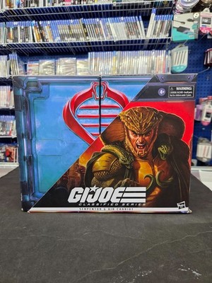 Serpentor With Air Chariot G.I. Joe Classified Figure In Box Hasbro Incomplete