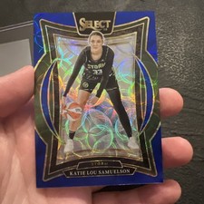 Panini Select WNBA 2025 Katie Lou Samuelson Storm #53 Concourse Blue Scope /199