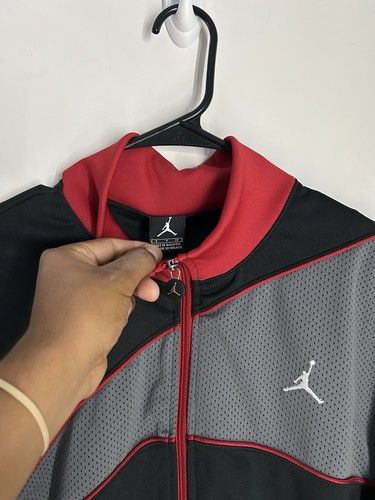 Vintage Nike Air Jordan Flight Track Suit size S Warm Up Sweat Suit Melo Y2K - Picture 3 of 8