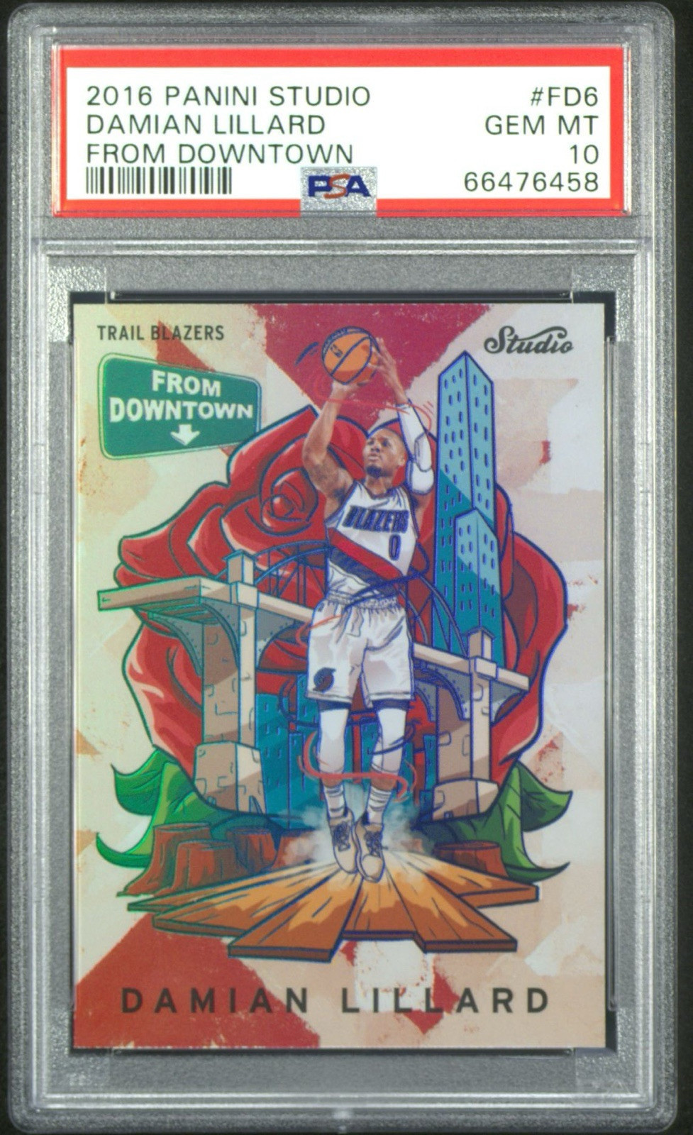 Damian Lillard 2016 Studio #FD6 From Downtown /(SSP) Price Damian Lillard 2016 Studio #FD6 From Downtown /(SSP) Price