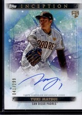2024 Topps Inception Rookie and Emerging Stars Autographs Yuki Matsui
