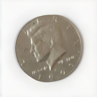 #ad #ad 1995 half dollar coin SSP lightly used but easy to clean off $15.00