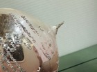 Vintage Handpainted Large Glass Ornament Poland? Christmas Scene — photo 3