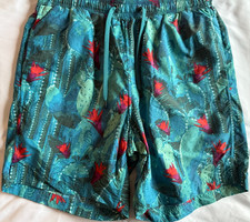 Saxx Cannonball 2N1 Shorts Swim Trunks Mens Medium Droptemp Lined SAMPLE