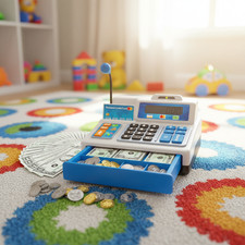 Delightful Cash Register Toy for Kids - 103 Pcs with Learning and Fun Elements