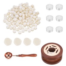 Wax Seal Kit, 150 Wax Beads, Candles, Fantasy Blue