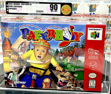 Paperboy Nintendo 64 N64 New Sealed not NES SNES VGA WATA CGC PSA Midway