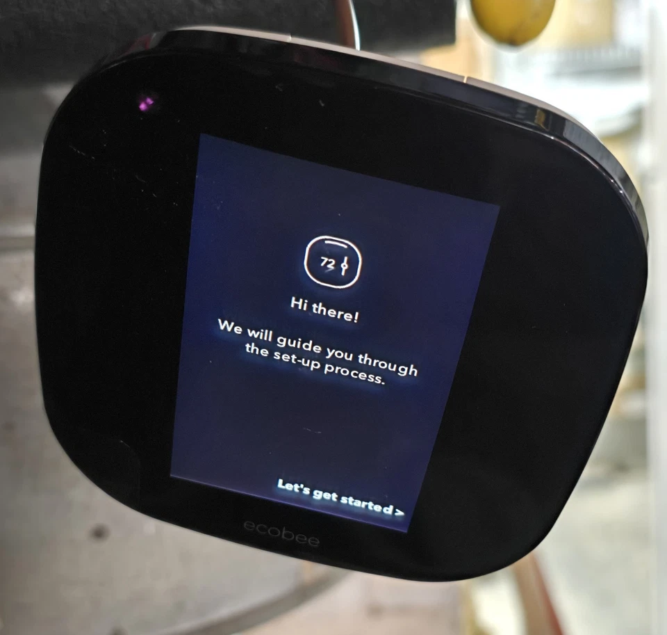 Ecobee 3 Ecobee3 Smart WiFi  Programmable Thermostat w/ Room Sensor, Wall Plate - Image 3 of 3