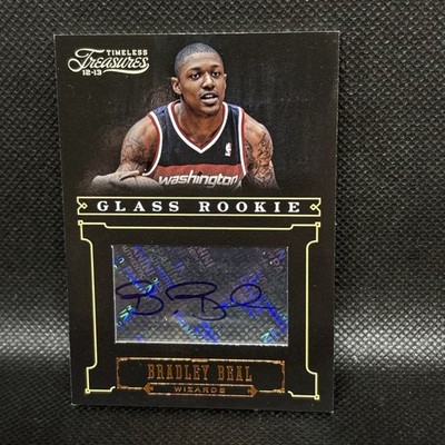 2012-13 Panini Timeless Treasures #159 BRADLEY BEAL Rookie Glass Auto /499 