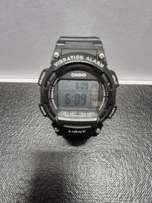 Casio W-736H Digital Sports Watch 3446 Vibration Alarm 100M Water