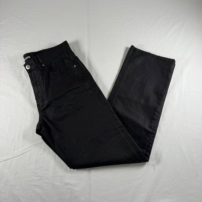 Ecko Unltd. Men's Size 30x32 Black Coated Relaxed Fit Straight Jeans Skater
