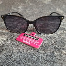 Foster Grant Fashion Sunglasses M12 Black FREE CASE