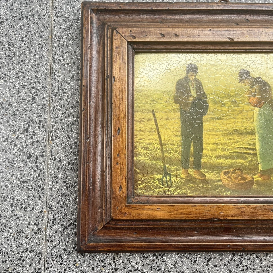 Antikes Bild Bauer Feldarbeiter Landwirtschaft Alltag Leben Damals - Bild 2 von 4