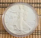1988 American Silver Eagle 1 oz .999 Fine Silver Coin