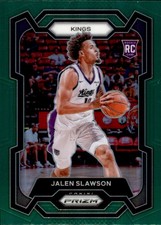 2023-24 Panini Prizm - Jalen Slawson #149 Green Prizm (RC)
