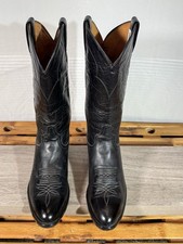 BOTTES WESTERN VINTAGE Tony Lama marron exotique cow-boy cuir peau de lézard hommes 11 D EUR 55