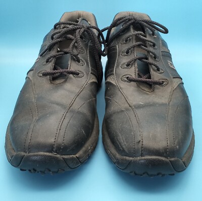 FootJoy Golf Shoes Mens 10M Black Saddle Oxfords Leather  display picture 3