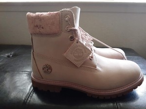 timberland velvet collar boot