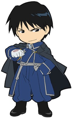 Voll Metall Alchemist Roy MUSTANG Anime Aufnäher GE-7107