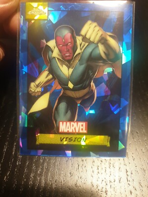 Topps Chrome Marvel sapphire vision 