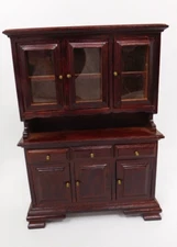 CONCORD MUSEUM Miniature Wood DINING ROOM HUTCH #3055, in Original Box + hangtag