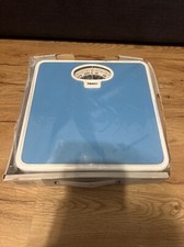 Thinner by Conair Bathroom Scale for Body Weight Analog Blue