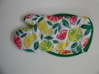 Set of 2 Pott Holders and 1 Oven Mitt Fiesta Citrus Pattern Mitts New