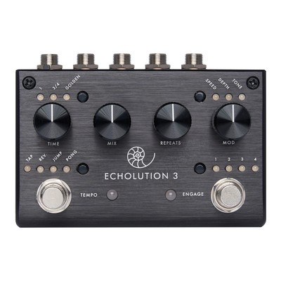 Pigtronix Echolution 3 Stereo Multi Tap Delay Guitar Pedal