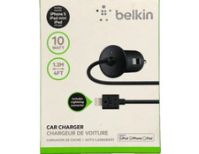 Belkin MFi Certified 10 watt 2.1 Amp iPhone Car Charger