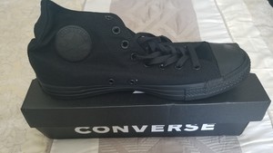 converse all star triple black